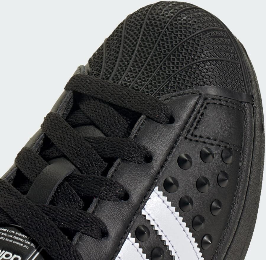 Adidas Superstar Sneakers Dames Zwart 2 3 Mesh Synthetisch - Foto 4