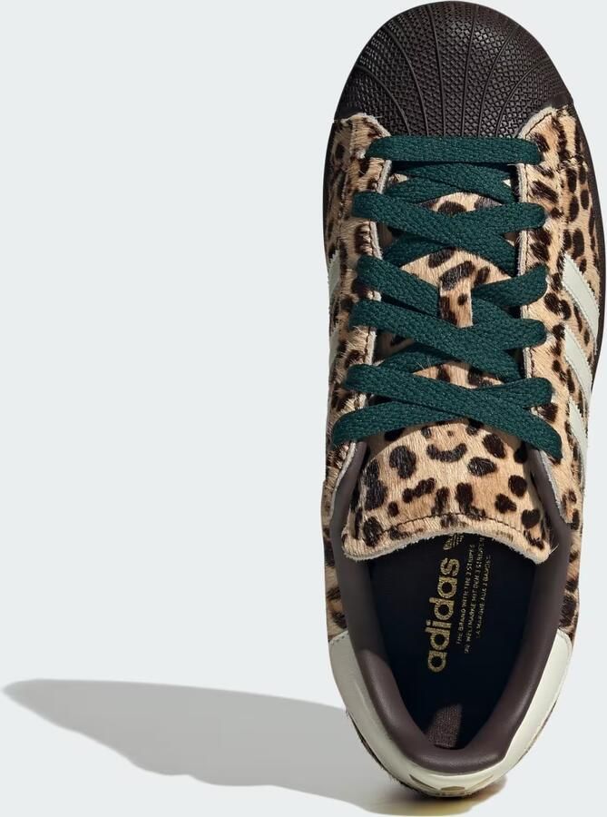 ADIDAS ORIGINALS Sneakers laag 'Superstar II' ivoor cappuccino donkerbruin donkergroen - Foto 7