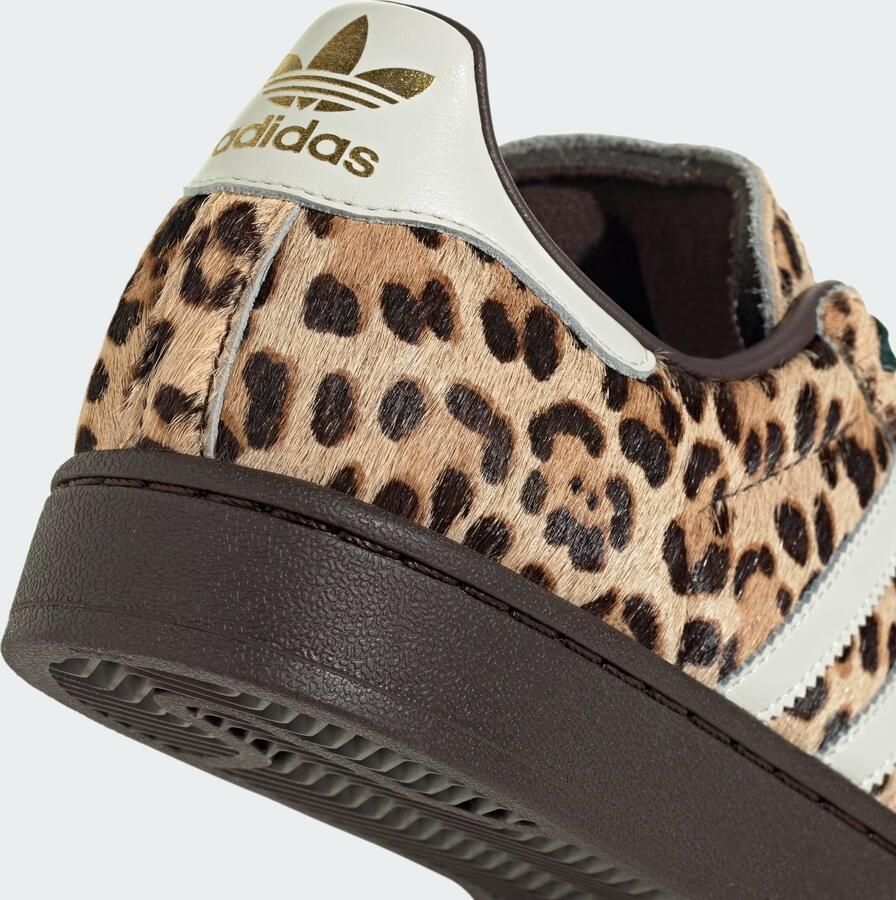 ADIDAS ORIGINALS Sneakers laag 'Superstar II' ivoor cappuccino donkerbruin donkergroen - Foto 5