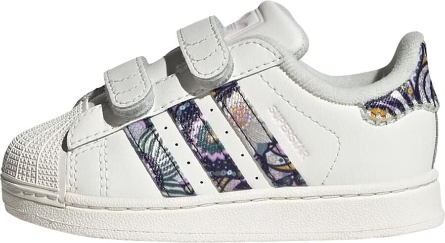 ADIDAS ORIGINALS Sneakers 'Liberty London Superstar II' petrol lavendel donkerlila wit
