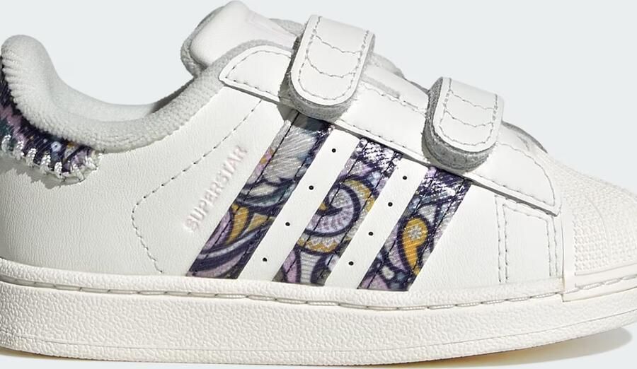 ADIDAS ORIGINALS Sneakers 'Liberty London Superstar II' petrol lavendel donkerlila wit - Foto 5