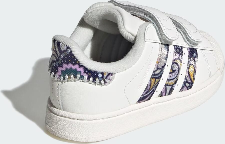 ADIDAS ORIGINALS Sneakers 'Liberty London Superstar II' petrol lavendel donkerlila wit - Foto 4