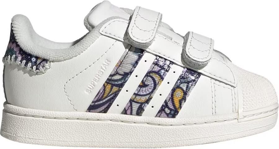ADIDAS ORIGINALS Sneakers 'Liberty London Superstar II' petrol lavendel donkerlila wit - Foto 6
