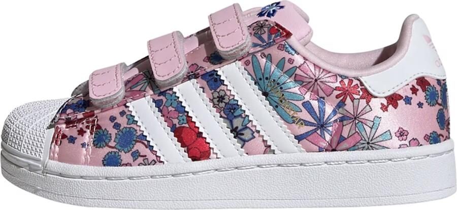 ADIDAS ORIGINALS Sneakers 'Liberty London Superstar' petrol rosa rood wit - Foto 3