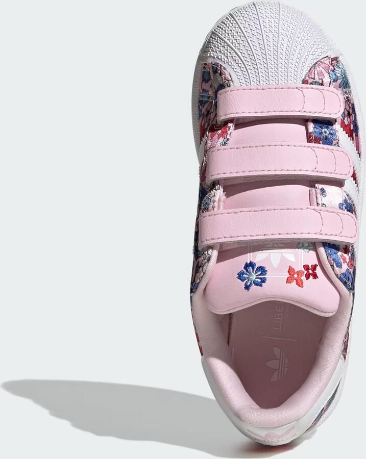ADIDAS ORIGINALS Sneakers 'Liberty London Superstar' petrol rosa rood wit - Foto 6