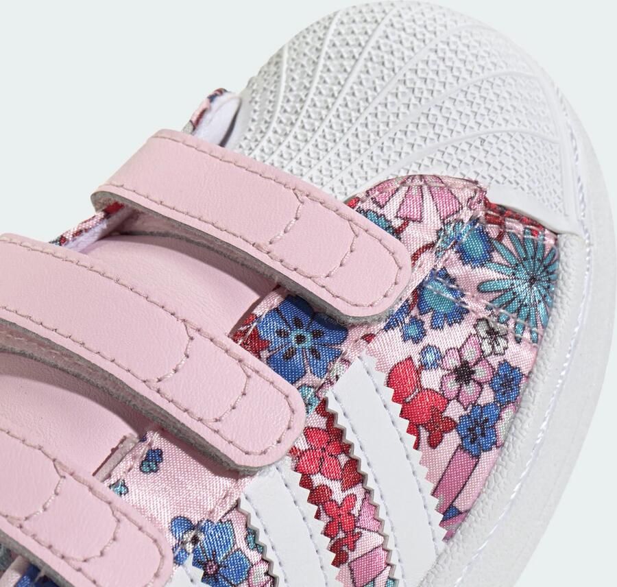 ADIDAS ORIGINALS Sneakers 'Liberty London Superstar' petrol rosa rood wit - Foto 4