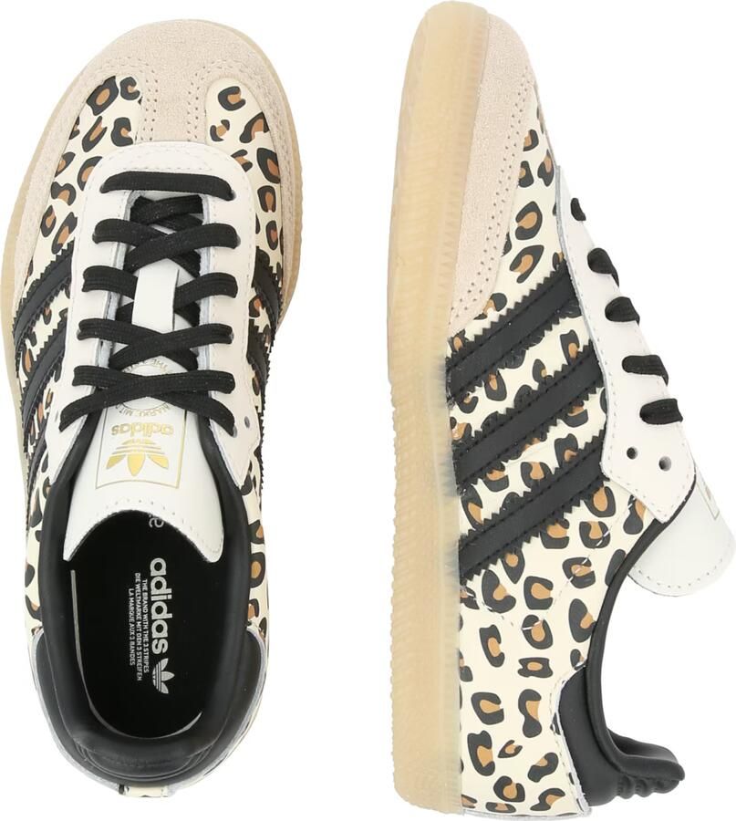 ADIDAS ORIGINALS Sneakers 'Samba' bruin zwart wit natuurwit - Foto 4
