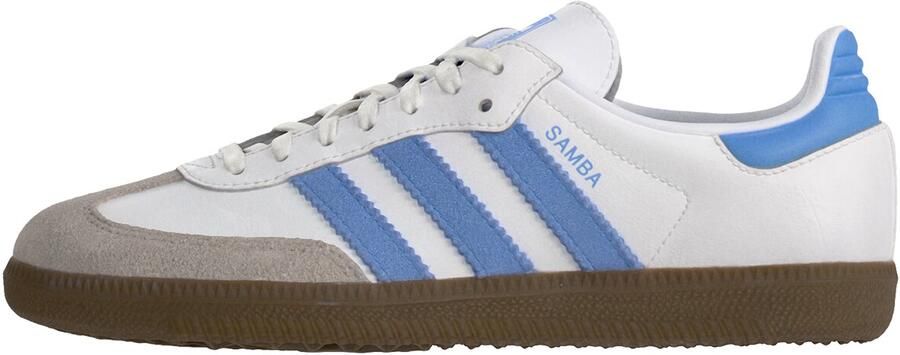 ADIDAS ORIGINALS Sneakers 'SAMBA' donkerbeige royal blue koningsblauw wit - Foto 2