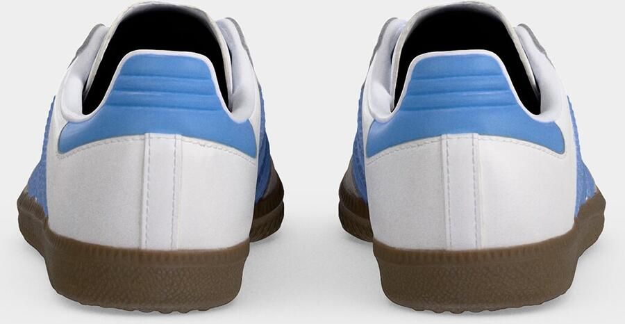 ADIDAS ORIGINALS Sneakers 'SAMBA' donkerbeige royal blue koningsblauw wit - Foto 5