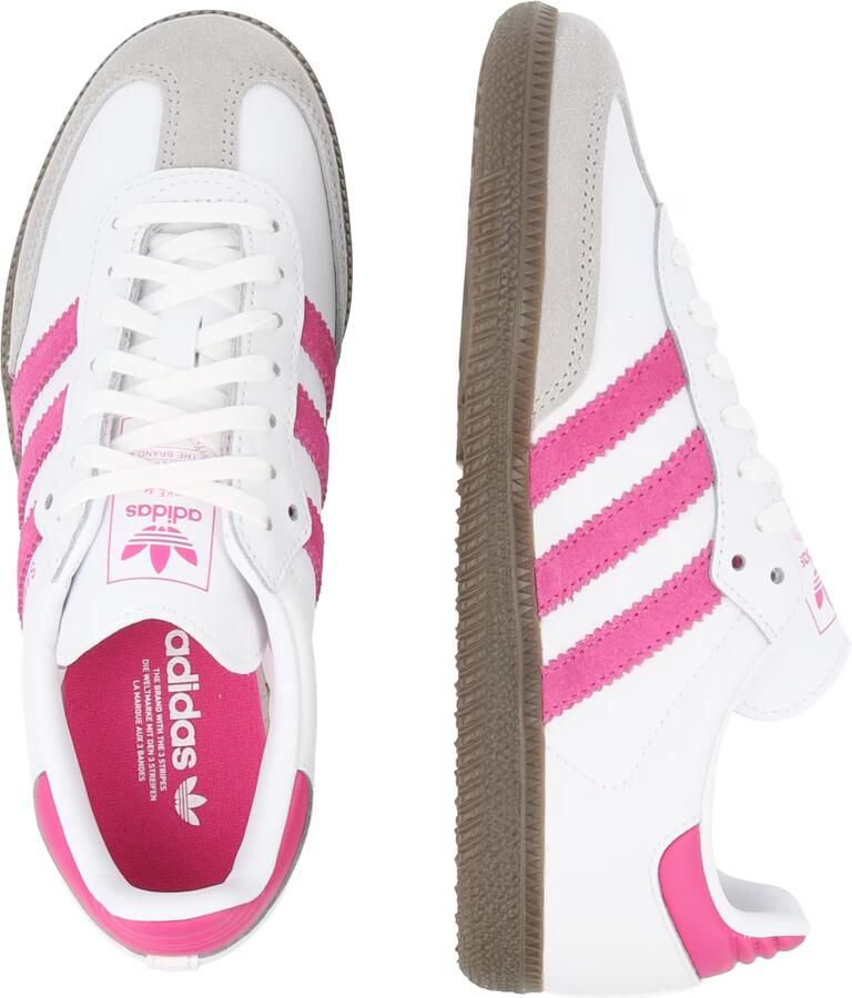 ADIDAS ORIGINALS Sneakers 'SAMBA' grijs pink wit - Foto 3
