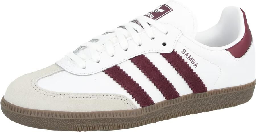 ADIDAS ORIGINALS Sneakers 'Samba' sand wijnrood wit - Foto 3
