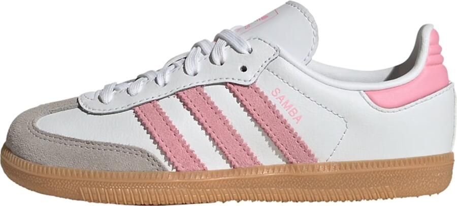 ADIDAS ORIGINALS Sneakers 'Samba' stone grey rosa wit - Foto 4