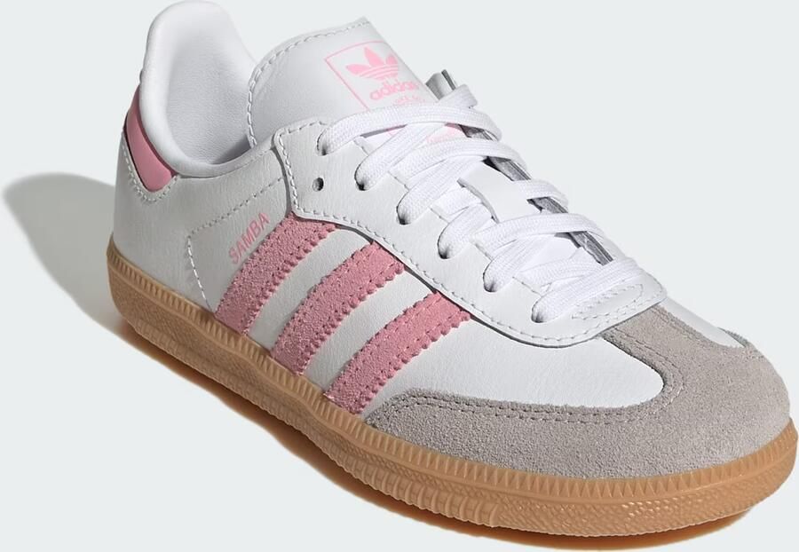 ADIDAS ORIGINALS Sneakers 'Samba' stone grey rosa wit - Foto 8