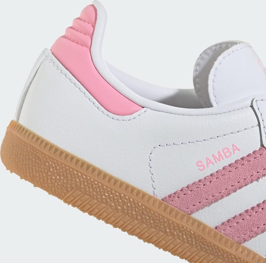 ADIDAS ORIGINALS Sneakers 'Samba' stone grey rosa wit - Foto 5