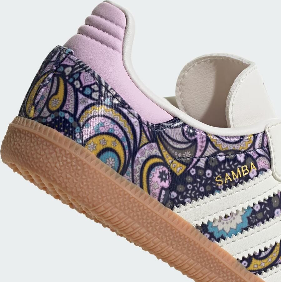 ADIDAS ORIGINALS Sneakers 'Samba x Liberty London' grijs donkerlila pastelroze wit - Foto 3