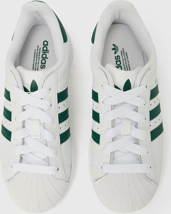 ADIDAS ORIGINALS Sneakers 'SUPERSTAR II' donkergroen wit - Foto 3