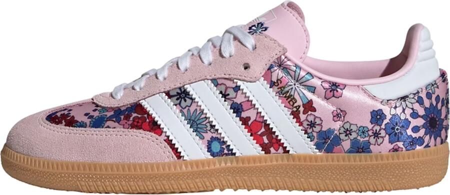 ADIDAS ORIGINALS Sneakers ' x Liberty London Samba OG' blauw rosa donkerrood wit - Foto 7