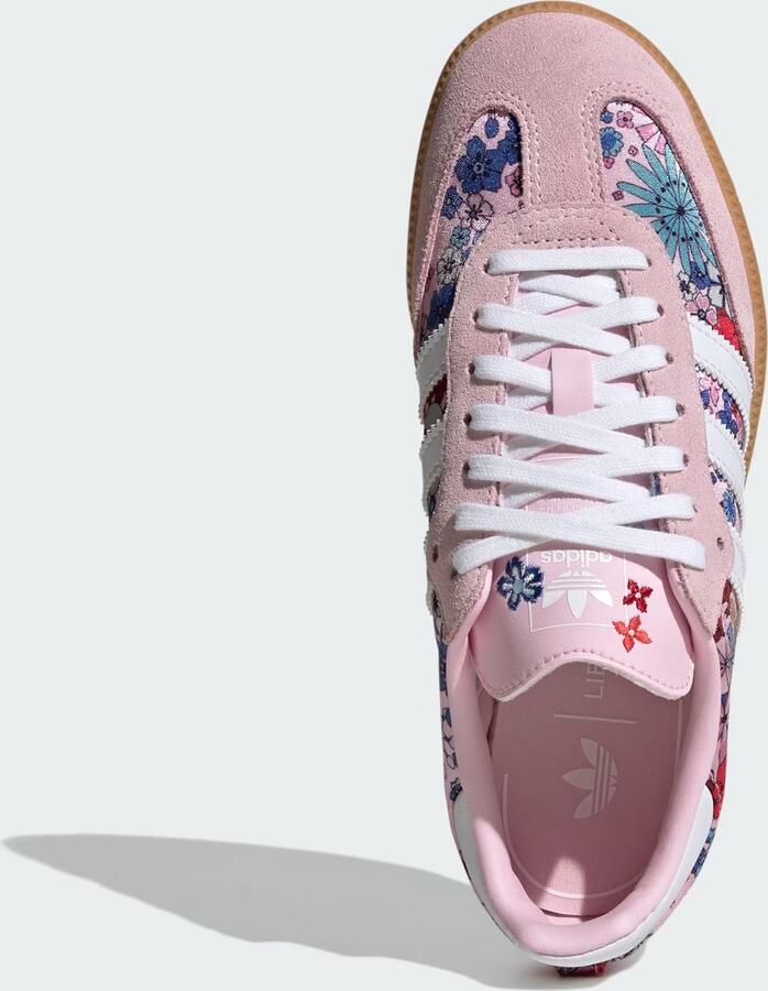 ADIDAS ORIGINALS Sneakers ' x Liberty London Samba OG' blauw rosa donkerrood wit - Foto 9