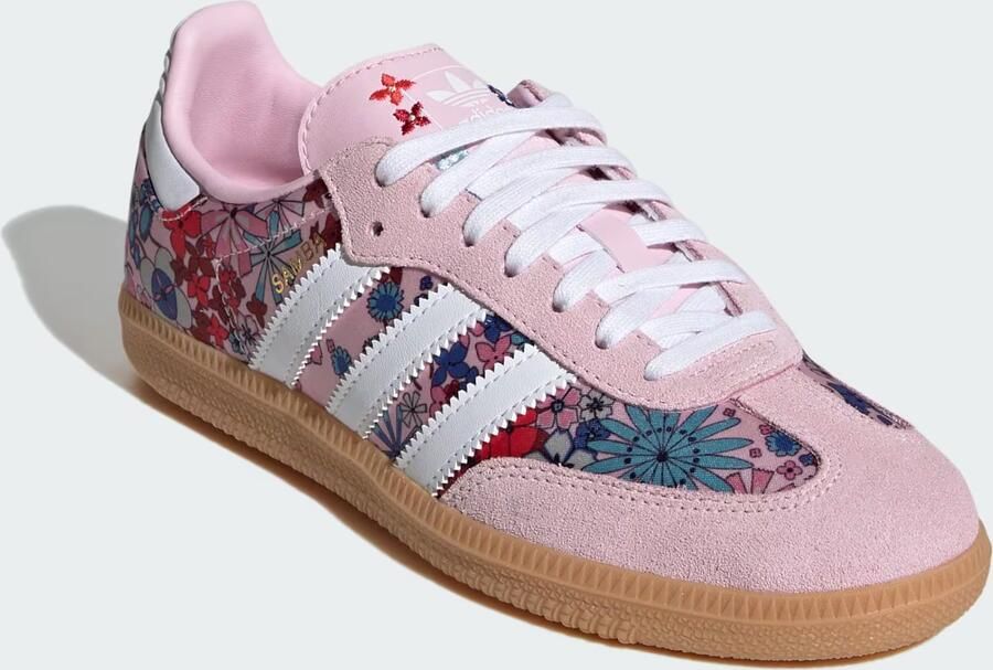 ADIDAS ORIGINALS Sneakers ' x Liberty London Samba OG' blauw rosa donkerrood wit - Foto 11