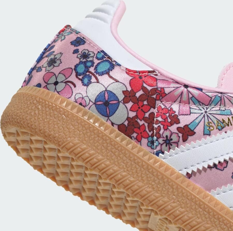 ADIDAS ORIGINALS Sneakers ' x Liberty London Samba OG' blauw rosa donkerrood wit - Foto 8