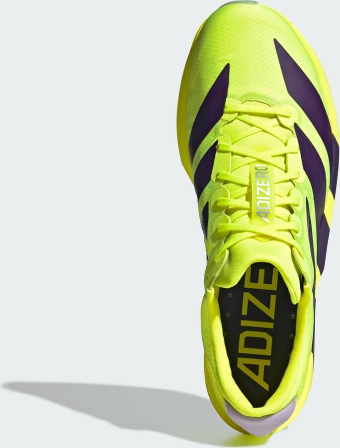 Adidas Adizero Adios 9 Sneakers Heren Geel 2 3 Mesh Synthetisch - Foto 14