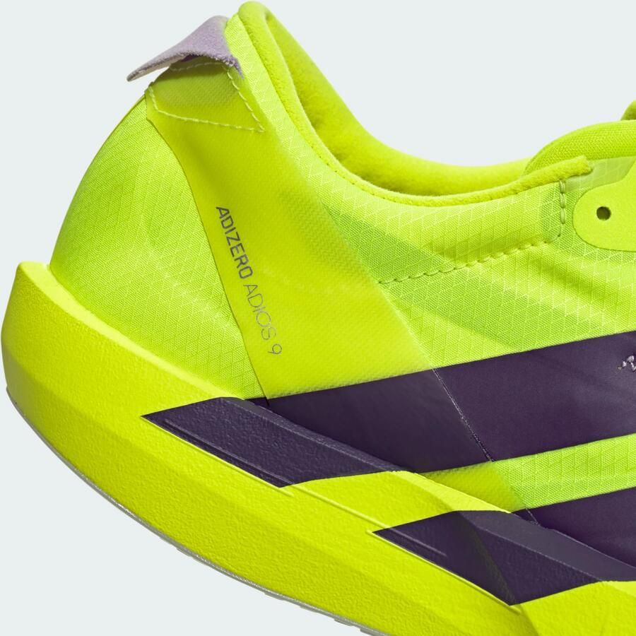 Adidas Adizero Adios 9 Sneakers Heren Geel 2 3 Mesh Synthetisch - Foto 10
