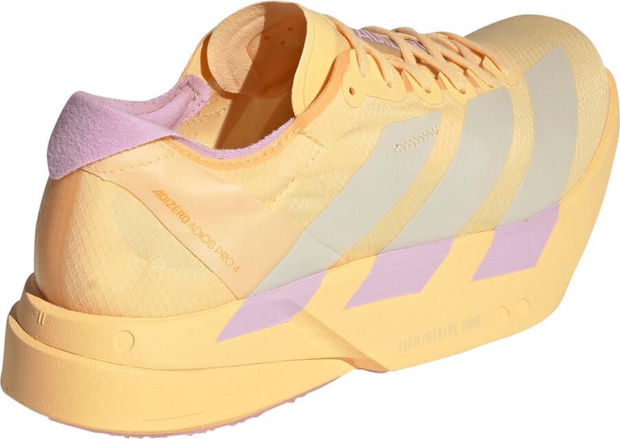 ADIDAS PERFORMANCE Loopschoen 'Adizero Adios Pro 4' lichtgrijs lichtlila pasteloranje - Foto 5