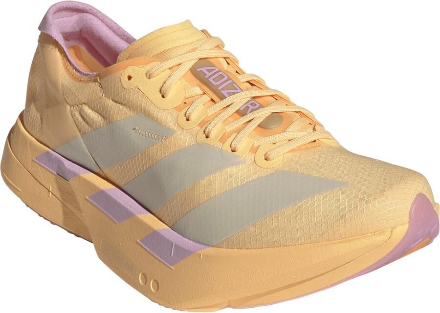 ADIDAS PERFORMANCE Loopschoen 'Adizero Adios Pro 4' lichtgrijs lichtlila pasteloranje - Foto 4