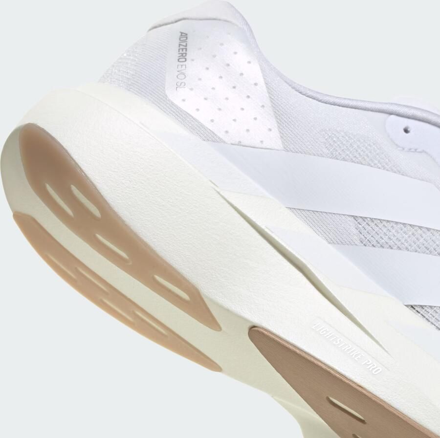 Adidas Adizero EVO SL Sneakers Heren Wit 1 3 Mesh Synthetisch - Foto 9