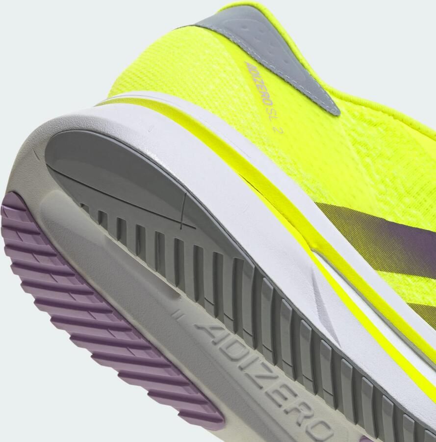 ADIDAS PERFORMANCE Loopschoen 'Adizero SL 2' limoen grijs donkerlila zwart - Foto 11