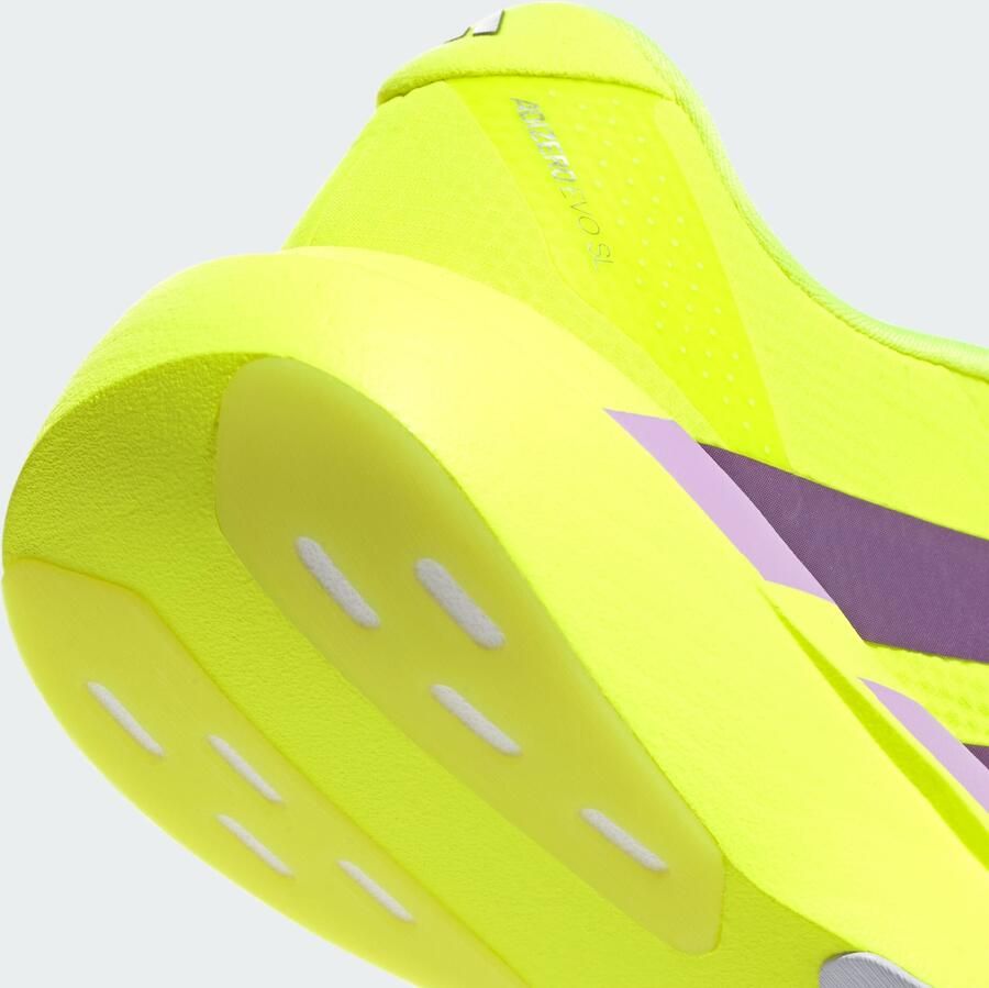ADIDAS PERFORMANCE Loopschoen 'Adizero Evo Sl' neongeel donkerlila - Foto 9