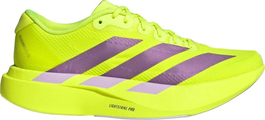 ADIDAS PERFORMANCE Loopschoen 'Adizero Evo Sl' neongeel donkerlila - Foto 14
