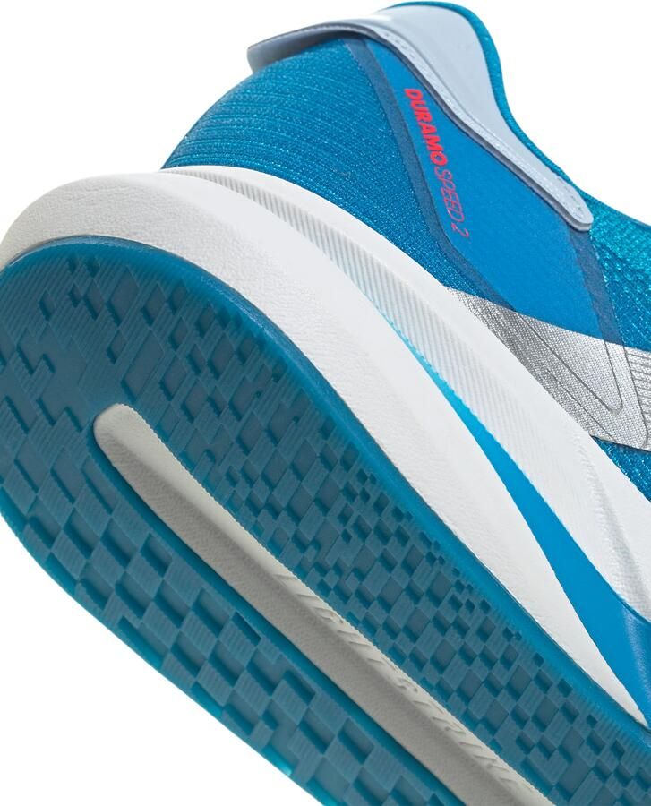 Adidas Heren Duramo Speed 2M Sneakers Hardloopschoenen JQ0624 Blue - Foto 4