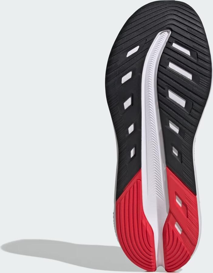 Adidas Heren Questar 3 Hardloopschoen Sneaker Bounce JQ5081 Cloud White Core Black - Foto 4