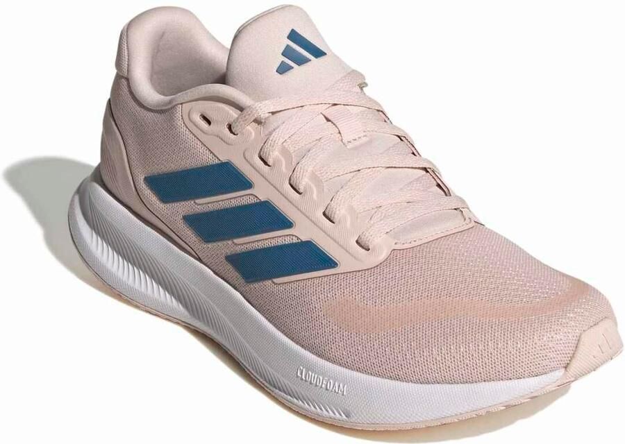 Adidas Performance RunFalcon 5 hardloopschoenen lichtroze blauw - Foto 4