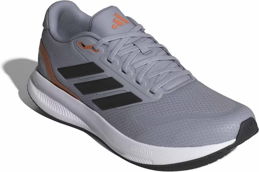 ADIDAS PERFORMANCE Loopschoen 'Runfalcon 5' lichtgrijs oranje zwart - Foto 7