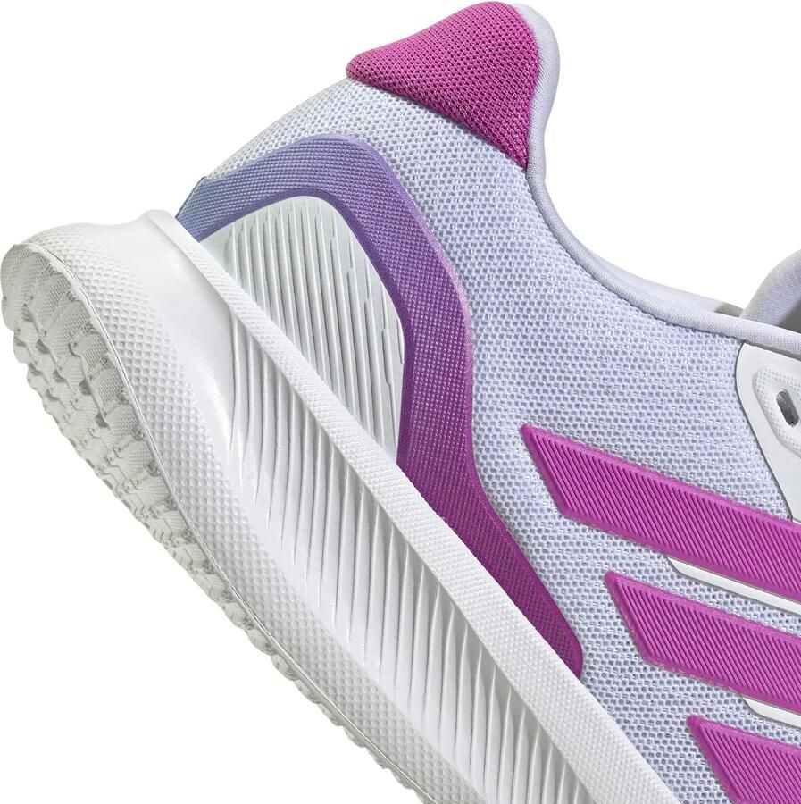 Adidas Dames Runfalcon 5 Hardloopschoenen JR3089 Cloudfoam Adiwear Sneakers Wit - Foto 7