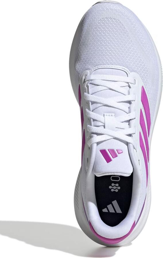 Adidas Dames Runfalcon 5 Hardloopschoenen JR3089 Cloudfoam Adiwear Sneakers Wit - Foto 11