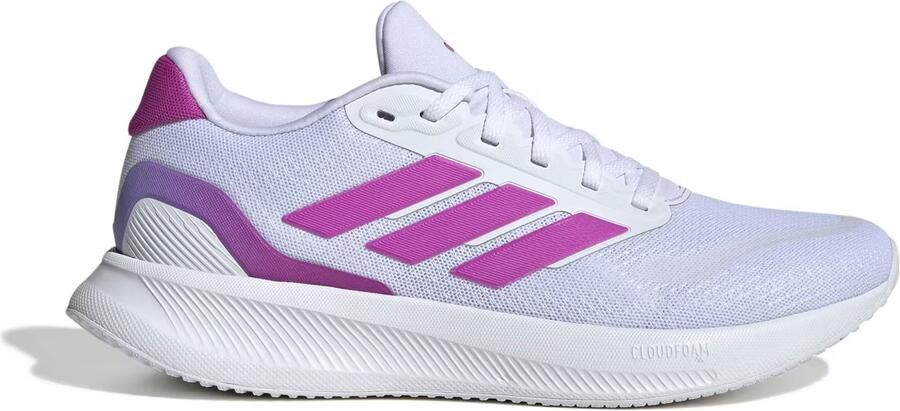 Adidas Dames Runfalcon 5 Hardloopschoenen JR3089 Cloudfoam Adiwear Sneakers Wit - Foto 14