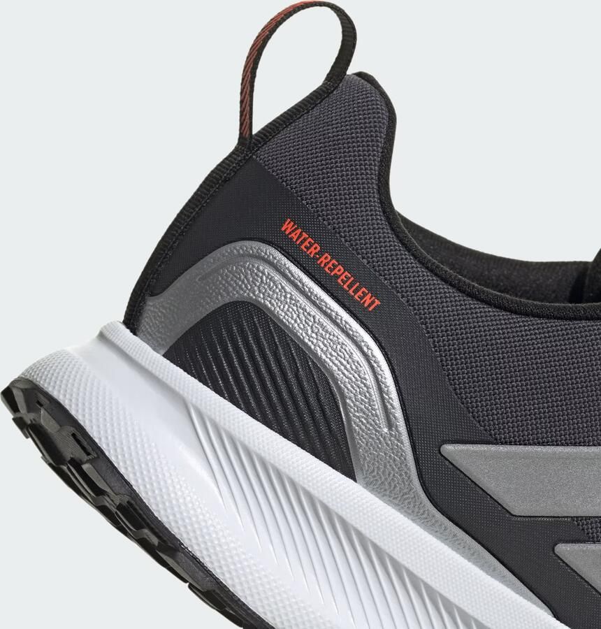 Adidas Performance Runfalcon 5 TR hardloopschoenen zwart zilver metallic - Foto 7