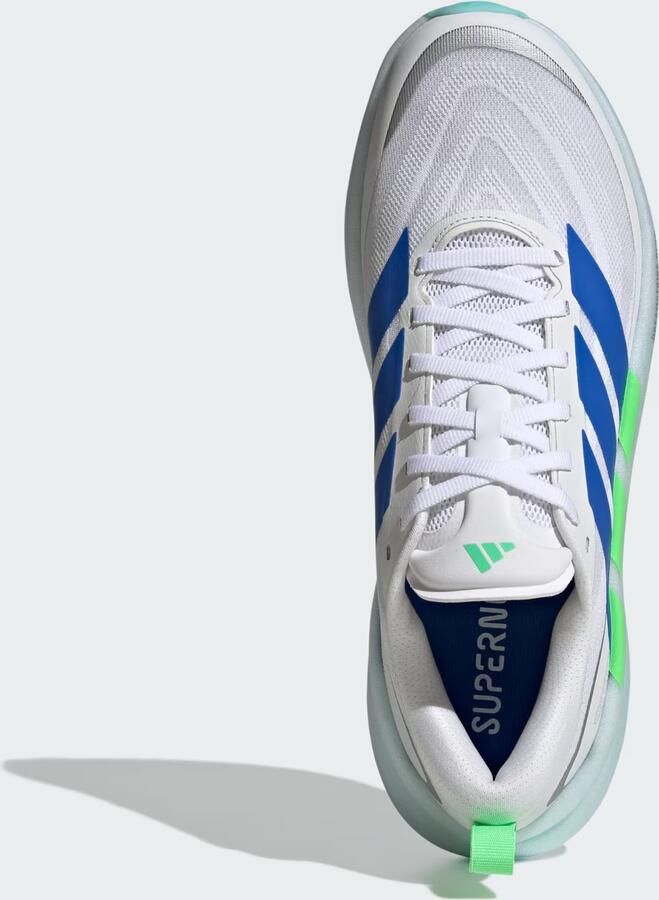 Adidas Performance Supernova Glide hardloopschoenen lichtblauw wit - Foto 15