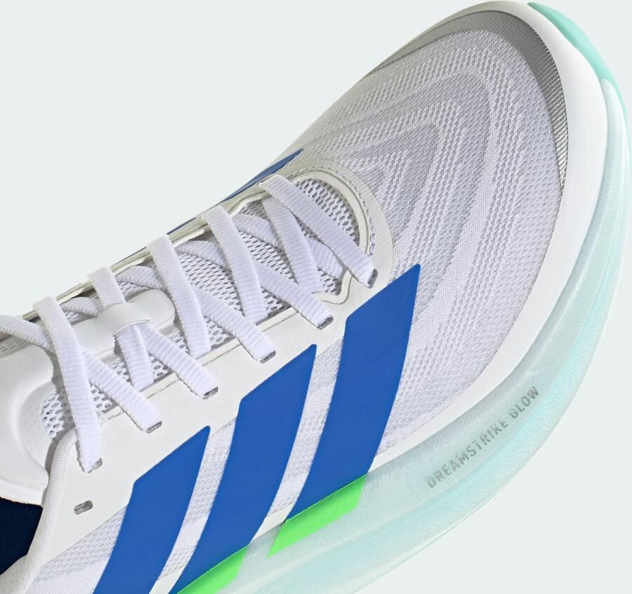 Adidas Performance Supernova Glide hardloopschoenen lichtblauw wit - Foto 14
