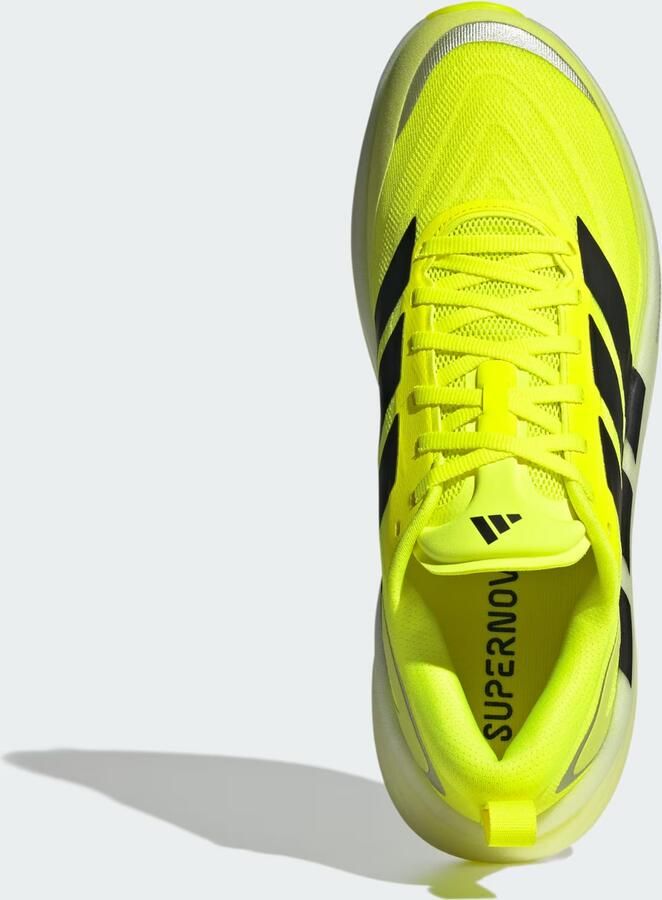 ADIDAS PERFORMANCE Loopschoen 'Supernova Glide' neongeel zilvergrijs zwart - Foto 2