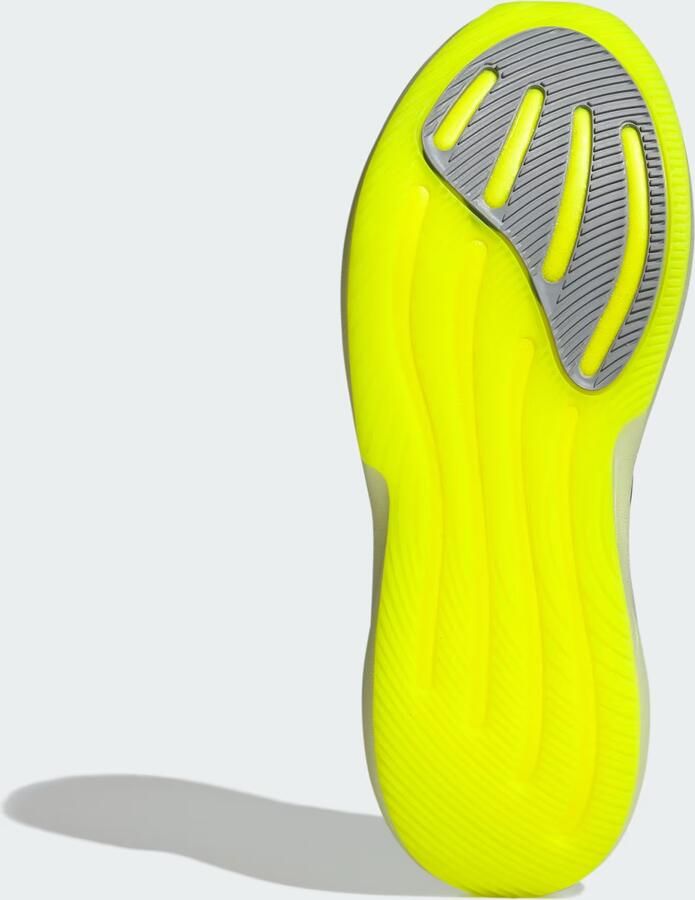 ADIDAS PERFORMANCE Loopschoen 'Supernova Glide' neongeel zilvergrijs zwart - Foto 4