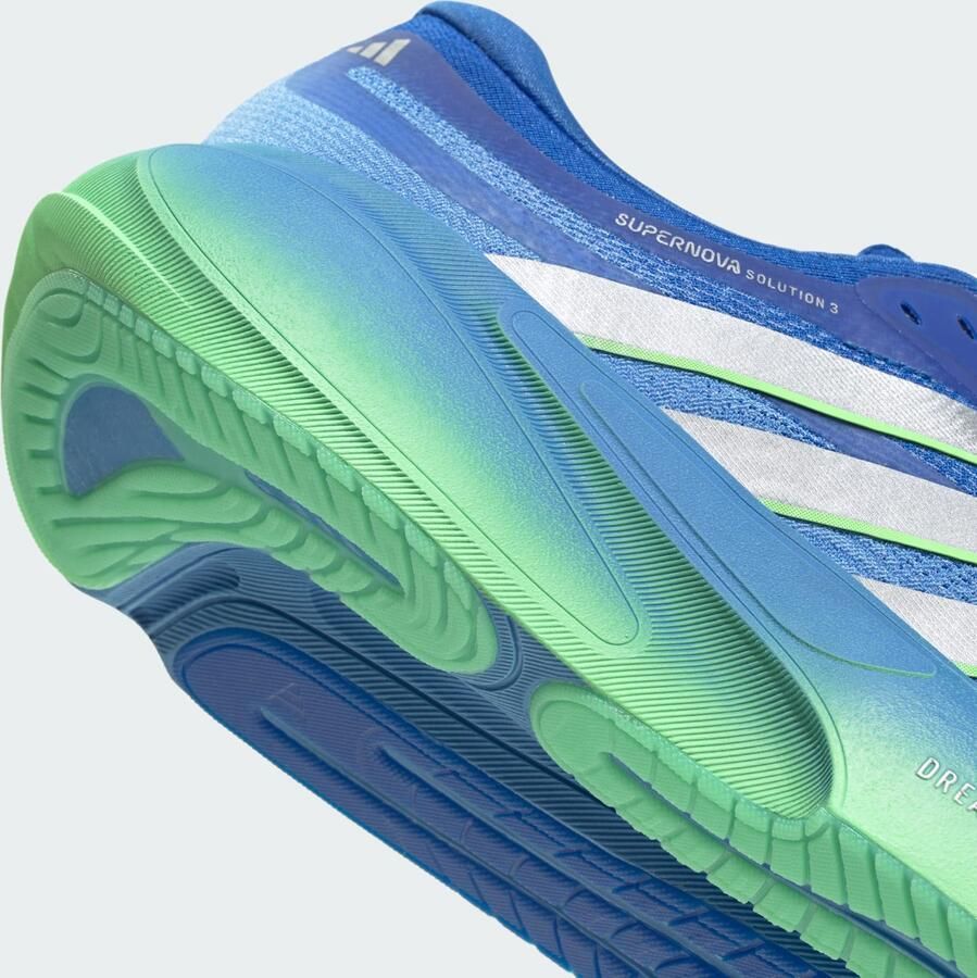 ADIDAS PERFORMANCE Loopschoen 'Supernova Solution 3' azuur neongroen zilver - Foto 4