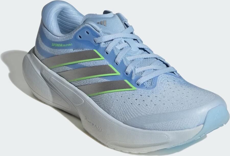 ADIDAS PERFORMANCE Loopschoen 'Supernova Solution 3' lichtblauw donkergrijs neongroen - Foto 7