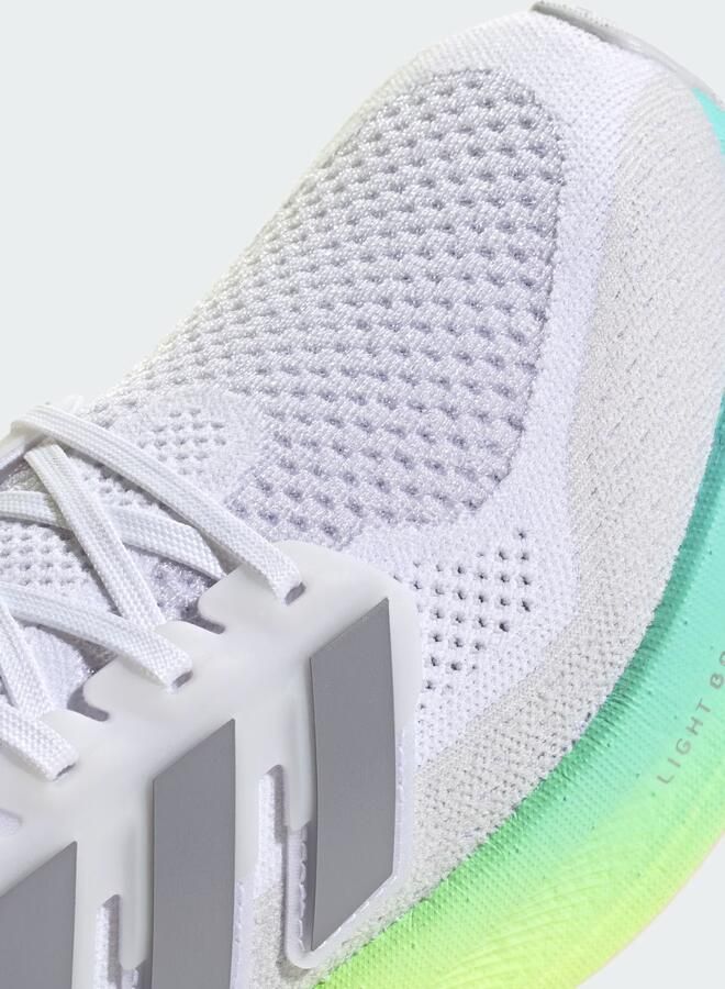 ADIDAS PERFORMANCE Loopschoen ' Ultraboost 5' stone grey grijs gemêleerd neongroen wit - Foto 10