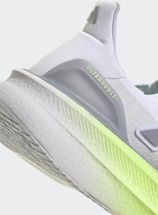 ADIDAS PERFORMANCE Loopschoen ' Ultraboost 5' stone grey grijs gemêleerd neongroen wit - Foto 11