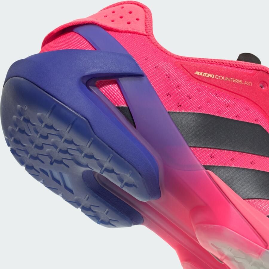 ADIDAS PERFORMANCE Sportschoen 'Adizero Counterblast' indigo grijs lichtroze zwart - Foto 5