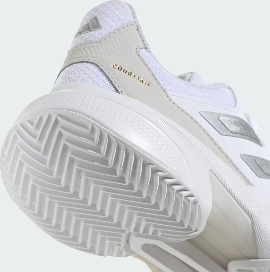 Adidas Performance Courtjam Control 3 Clay Tennisschoenen Dames Wit - Foto 4